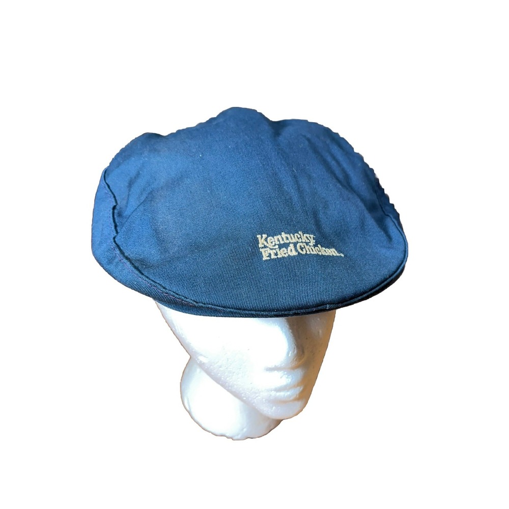 Kentucky Fried Chicken Vintage 1980s Employee Newsie Paperboy Hat Cap Restaurant